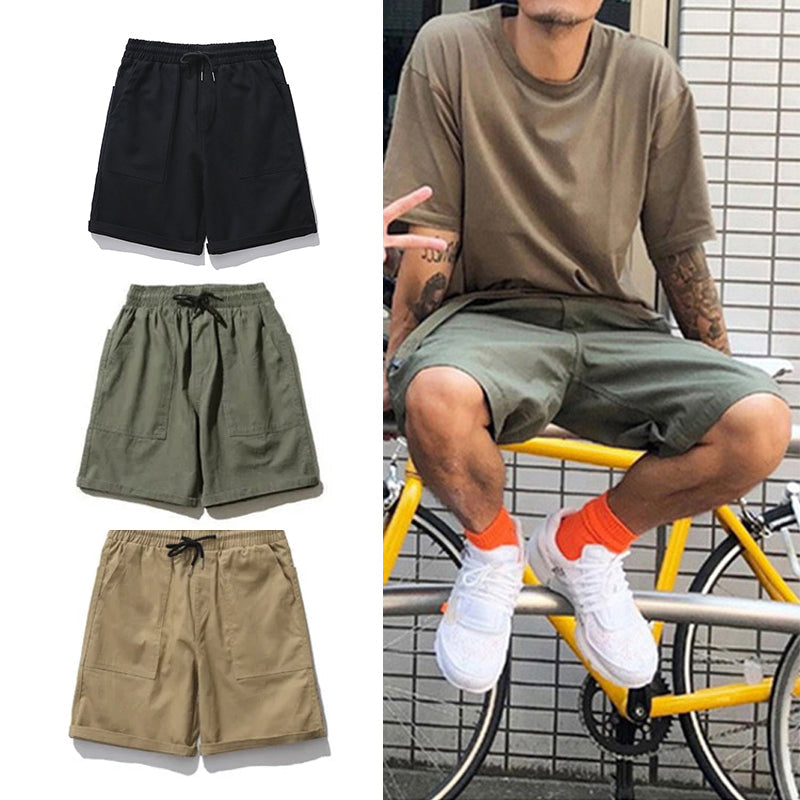 Herren Leichte Baumwolle Cargo-Shorts