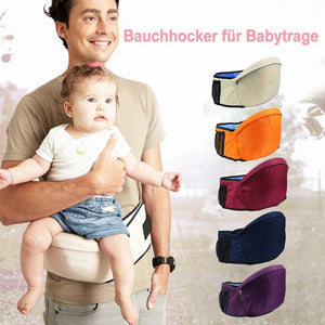 Ergonomischer verstellbarer Bauchhocker für Babytrage