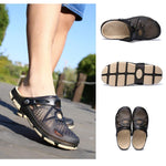 Herren Strandsandalen Atmungsaktiv Mesh Strand Pantoffel