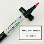 Nageltip Zauber 12 Farben UV-Led 2 ML