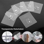 Wasserdichtere Transparente Klebehaken (6 Stück/8 Stück )