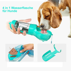 Multifunktionale Haustiere Wasserflasche