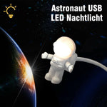 Mini USB Einstellbare Astronaut LED Nachtlicht für PC Laptop