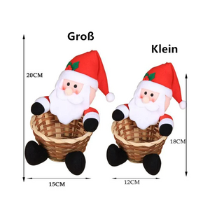 Weihnachten Süßigkeiten Geflochtener Korb