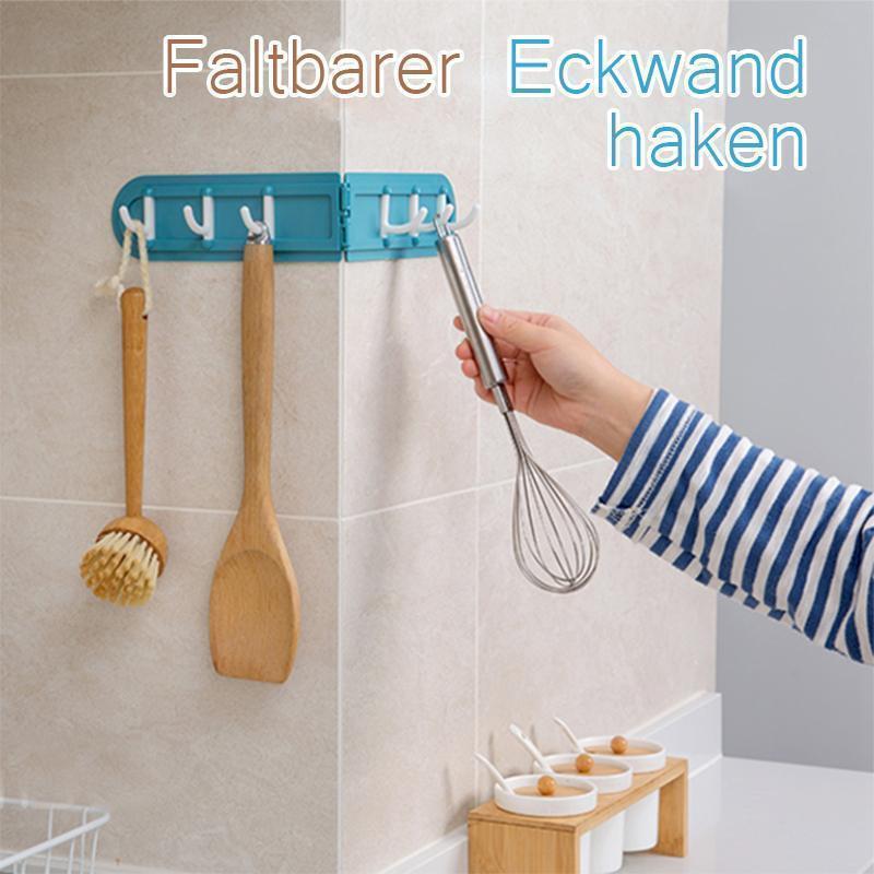 Faltbarer Eckwandhaken mit Multi-Funktionen