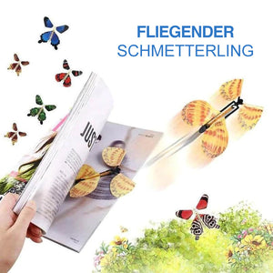 Magischer fliegender Schmetterling