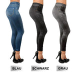 Elastische Slimming Jeans-Leggings