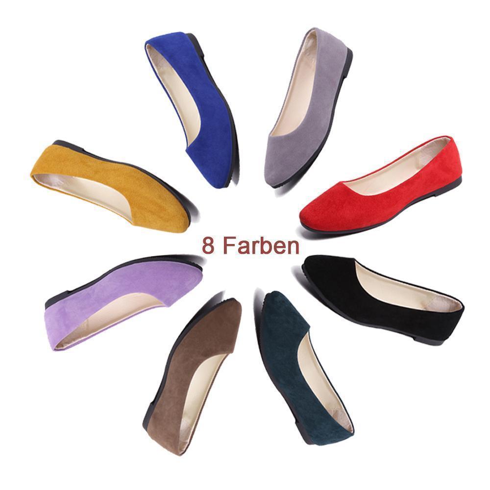 2019 Fashion Candy Farbe OL flache Schuhe