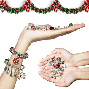 DIY 24 Tage Weihnachts-Countdown-Kalender-Armbänder-Set