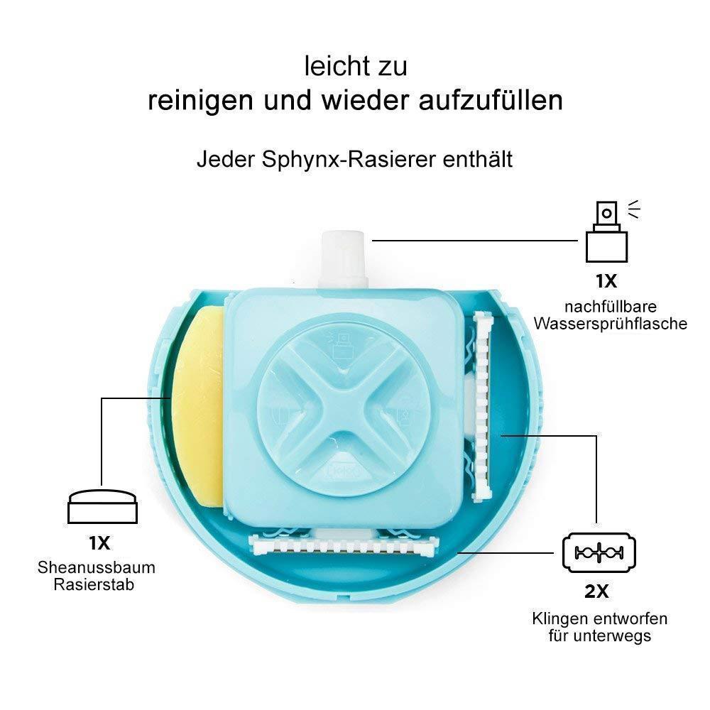 Bequee 3 in 1 tragbarer Rasierer