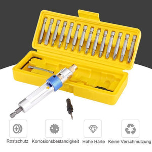 20 Stück Bohrschrauber Schraubenzieher Set