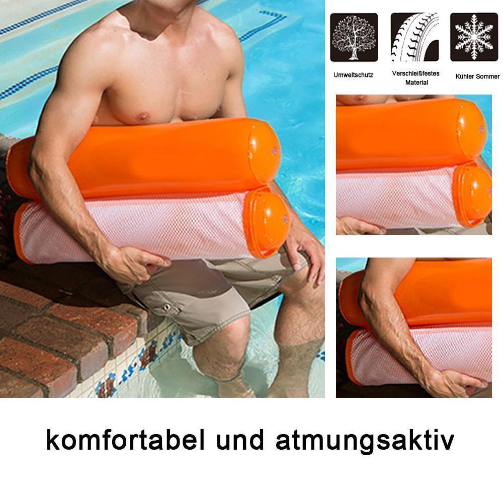 Aufblasbare schwimmende Wasser Hängematte