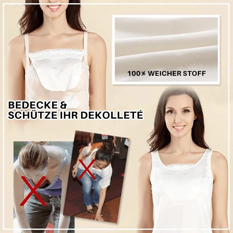 Nahtloses Bandeau Blocktuch mit Spaltsicherer Snap-On