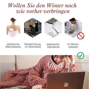 Winter Lazy Multifunktionale Bettdecke mit Ärmeln