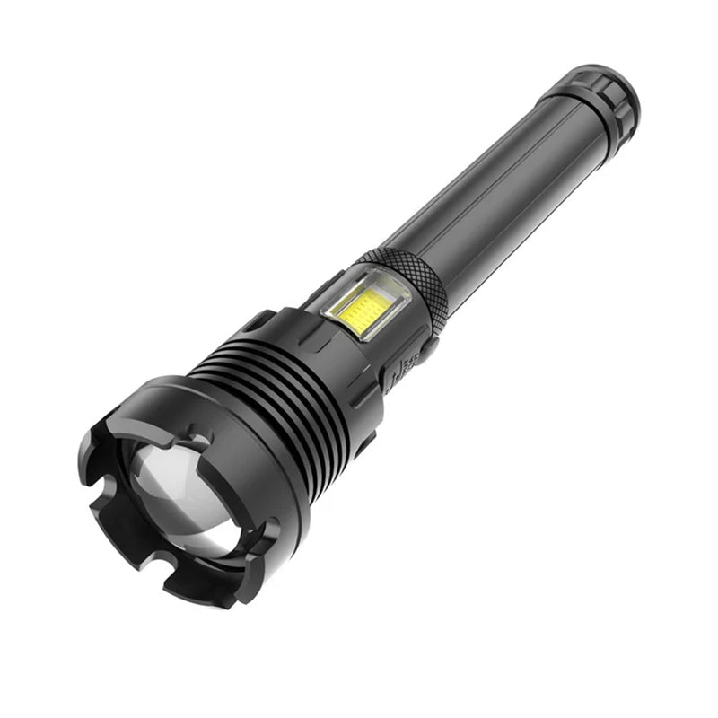 Wiederaufladbare taktische LED-Laser-Taschenlampe