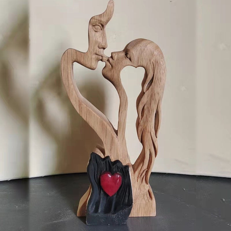 Ewige Liebe Dekoration aus Holz