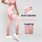 Nahtlose Anti-Cellulite Kompressions-Leggings