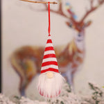 Weihnachtsbaum hängende Gnome-Verzierung