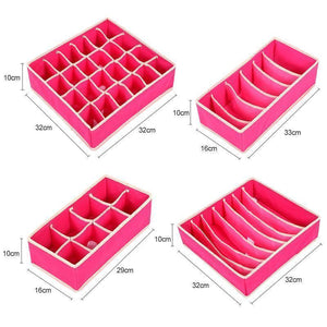 Faltbarer Kleiderschrank Unterwäsche Organizer (4 Stk im Set)