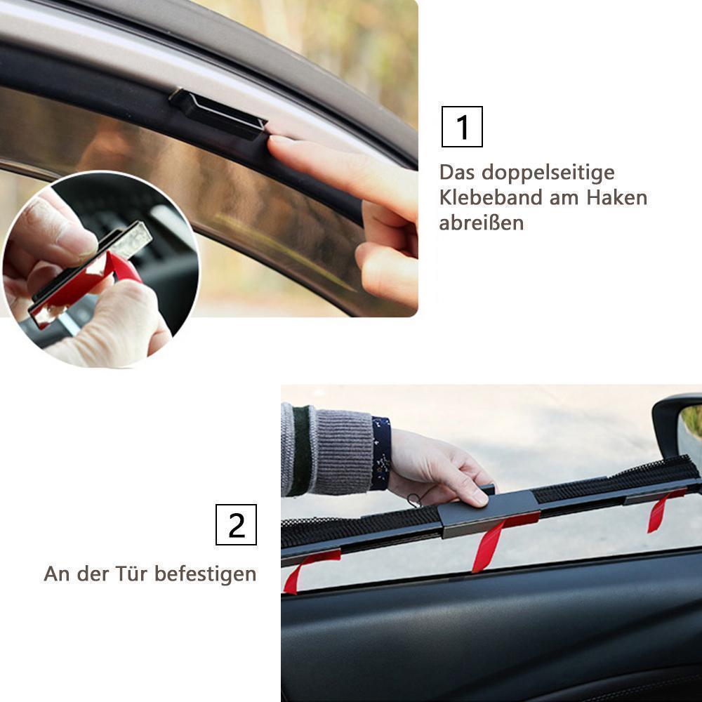 Auto Fenster Sonnenschutz Vorhang, 3M Kleber, schwarz