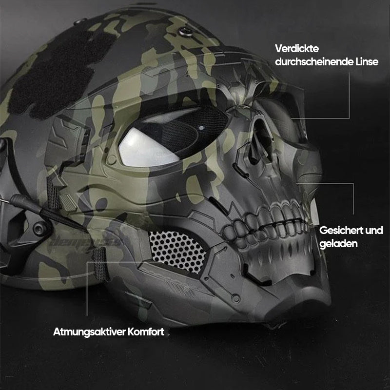 Totenkopf Horror Helmmaske