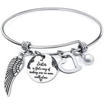 Gehe niemals allein - Schwestern Armband