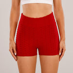 Hoher Taille Yoga-Shorts