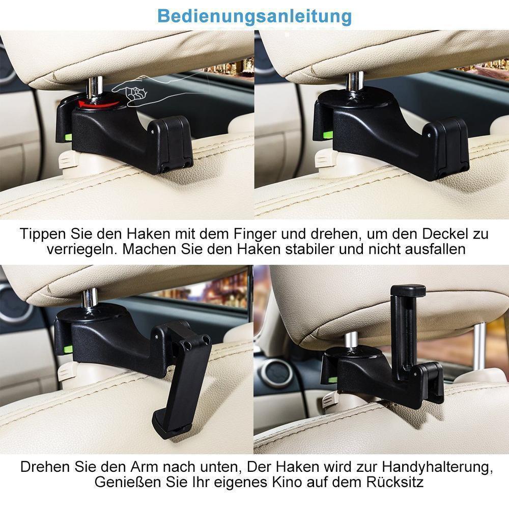 Auto Kopfstütze Haken ( 2er im Set, Normal/ Mit Licht )