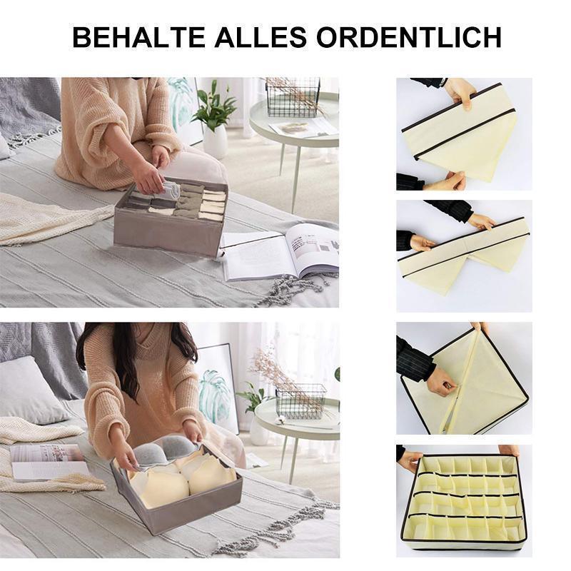 Faltbarer Kleiderschrank Unterwäsche Organizer (4 Stk im Set)