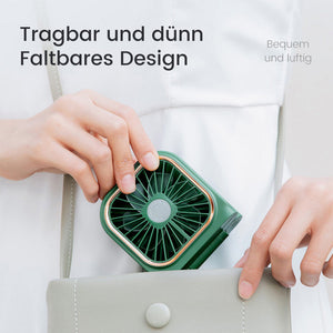 Faltbarer kleiner Schreibtischventilator