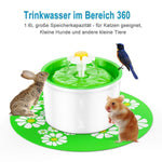 Blumenwasserspender für Ihre Katze