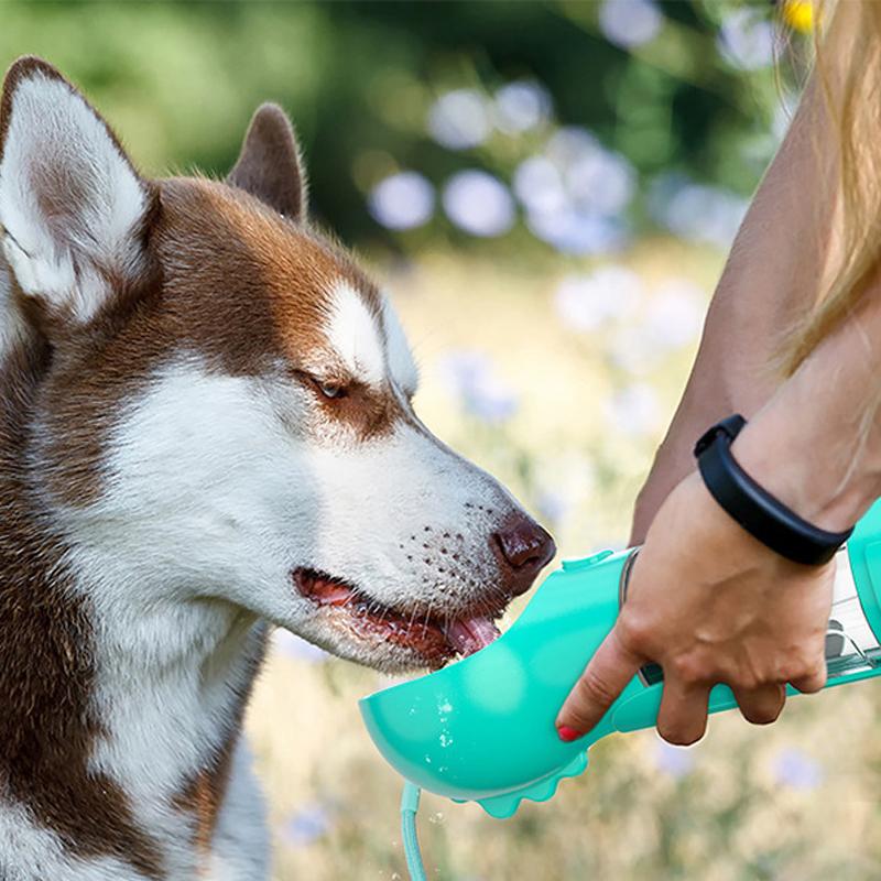 Multifunktionale Haustiere Wasserflasche