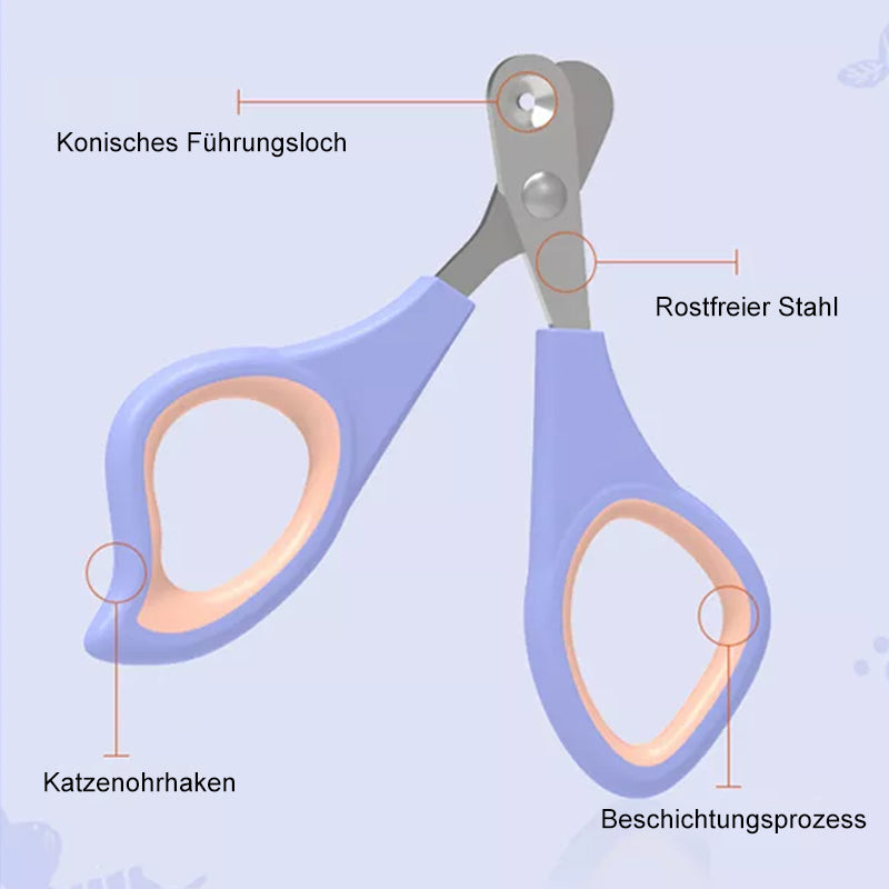 Nagelknipser mit rundem Loch für Haustiere