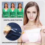 Nahtloses Bandeau Blocktuch mit Spaltsicherer Snap-On