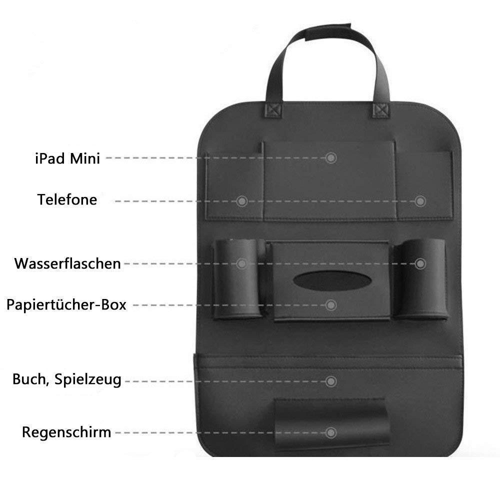 Multifunktionaler Auto Rücksitz Organizer,Aufbewahrungsbeutel