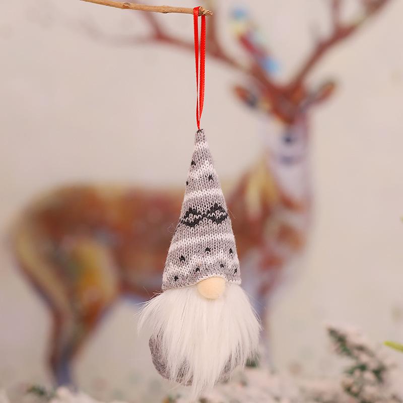 Weihnachtsbaum hängende Gnome-Verzierung