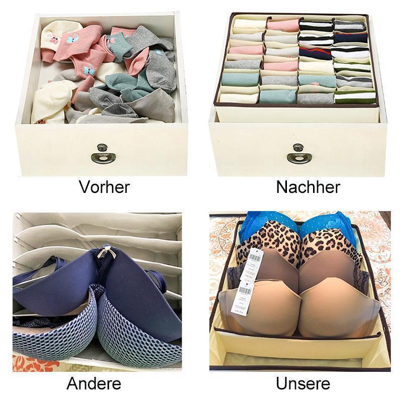 Faltbarer Kleiderschrank Unterwäsche Organizer (4 Stk im Set)