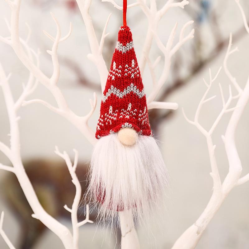 Weihnachtsbaum hängende Gnome-Verzierung