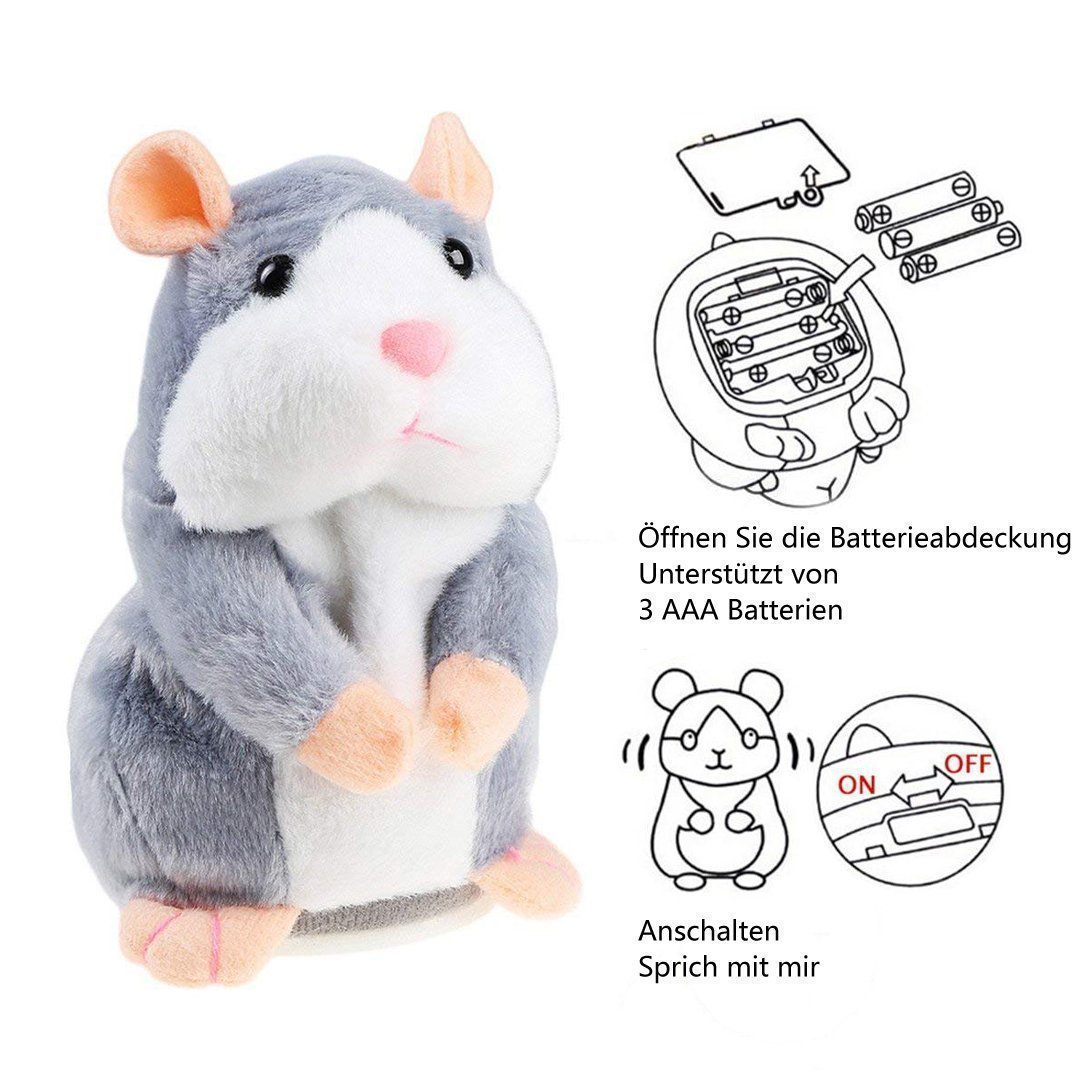 Lustiges Sprechendes Hamster Plüsch Spielzeug