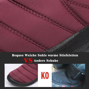 Weiche Sohle warme Stiefeletten