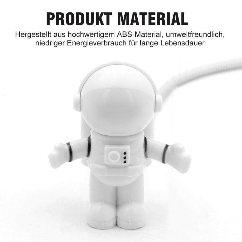 Mini USB Einstellbare Astronaut LED Nachtlicht für PC Laptop