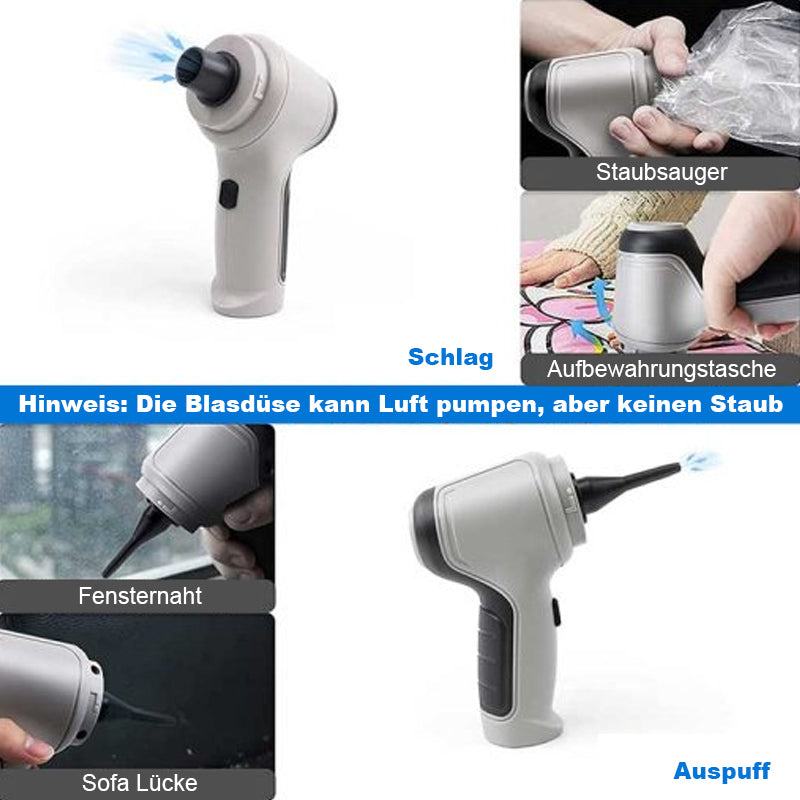 3 In 1 Kabelloser Mini-Handstaubsauger