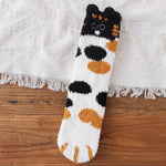 Korallenvlies Katzenpfoten Socken