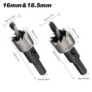 Carbide Spitze HSS Bohrer Lochsäge Set, 16-30mm, 5PCS