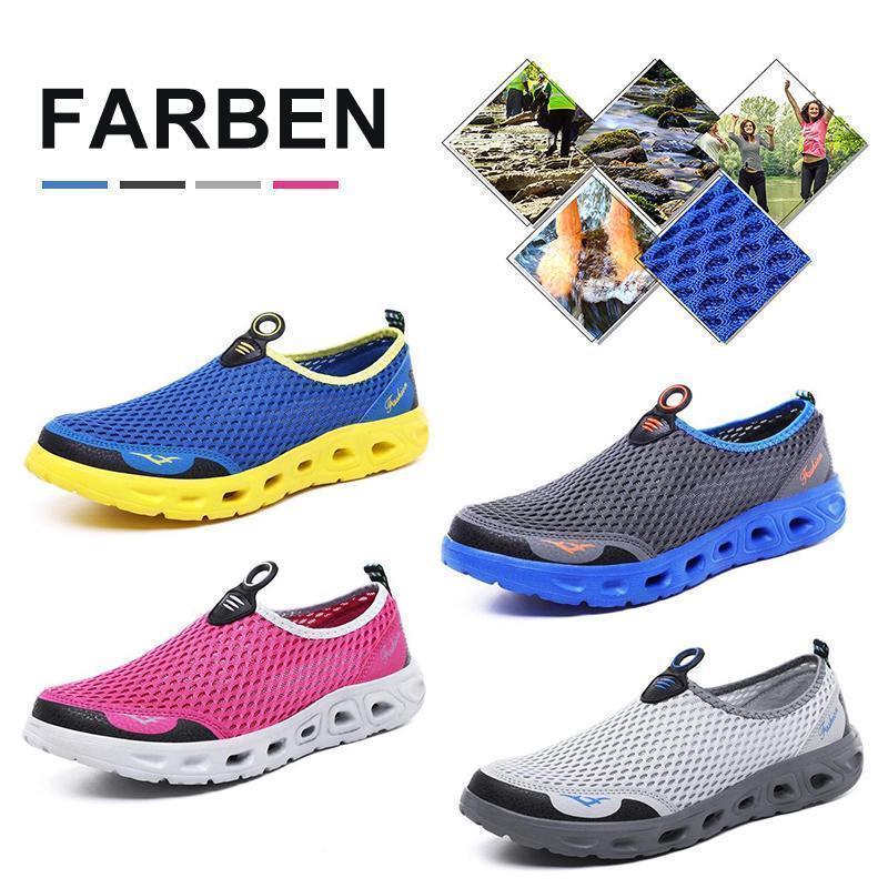 Unisex Sneaker Mesh Slip-On Outdoor Schuhe