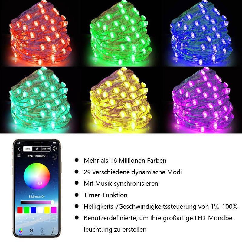 (Frühe Weihnachtsaktion) Weihnachten Intelligente LED lichterkette