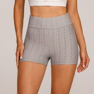 Hoher Taille Yoga-Shorts