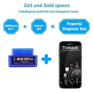 Car Doctor OBDII ELM327 Bluetooth-Auto-Detektor