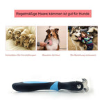 Hundesalon Doppelseitiger Kamm - entfernt lose Knoten und Tangled Hair