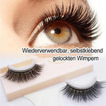 Wiederverwendbaren selbstklebenden gelockten Wimpern